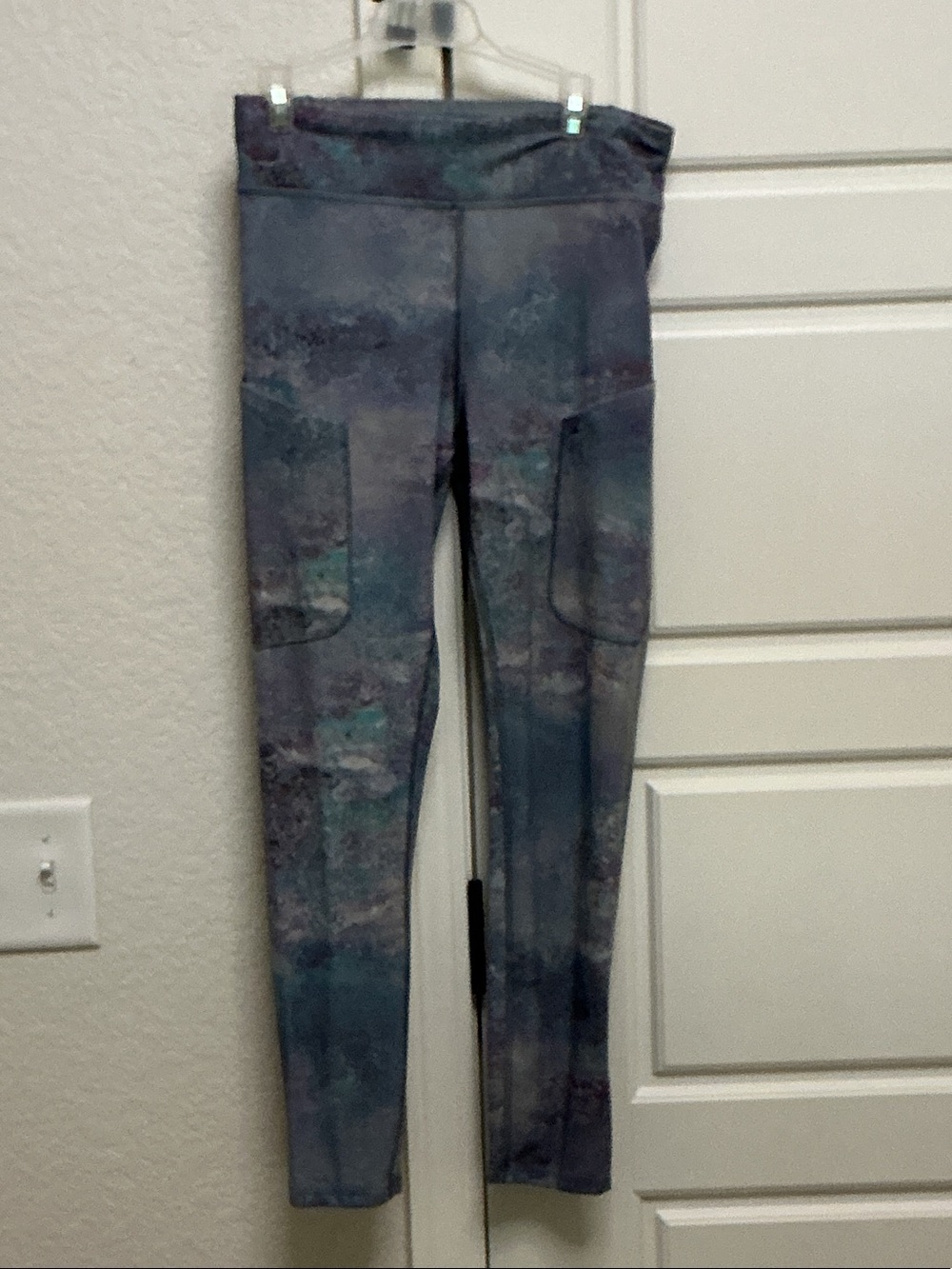 lululemon lab multicolored Tie-Dye Leggings with pockets